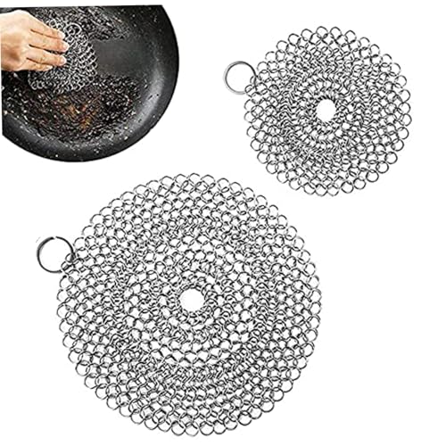 2 Packs Stainless Steel Scrubber 5