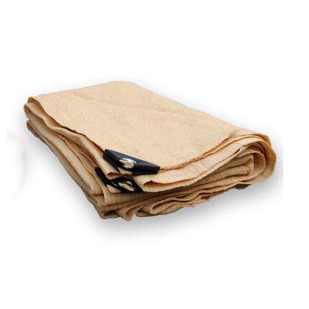 OuPai Sunblock Shade Cloth 90% Shade Fabric Sun Shade Cloth Taped Edge with Grommets Sun-Block Mesh Shade for Pergola Cover Canopy with Grommets (Size : 9.8×9.8ft/3×3m)