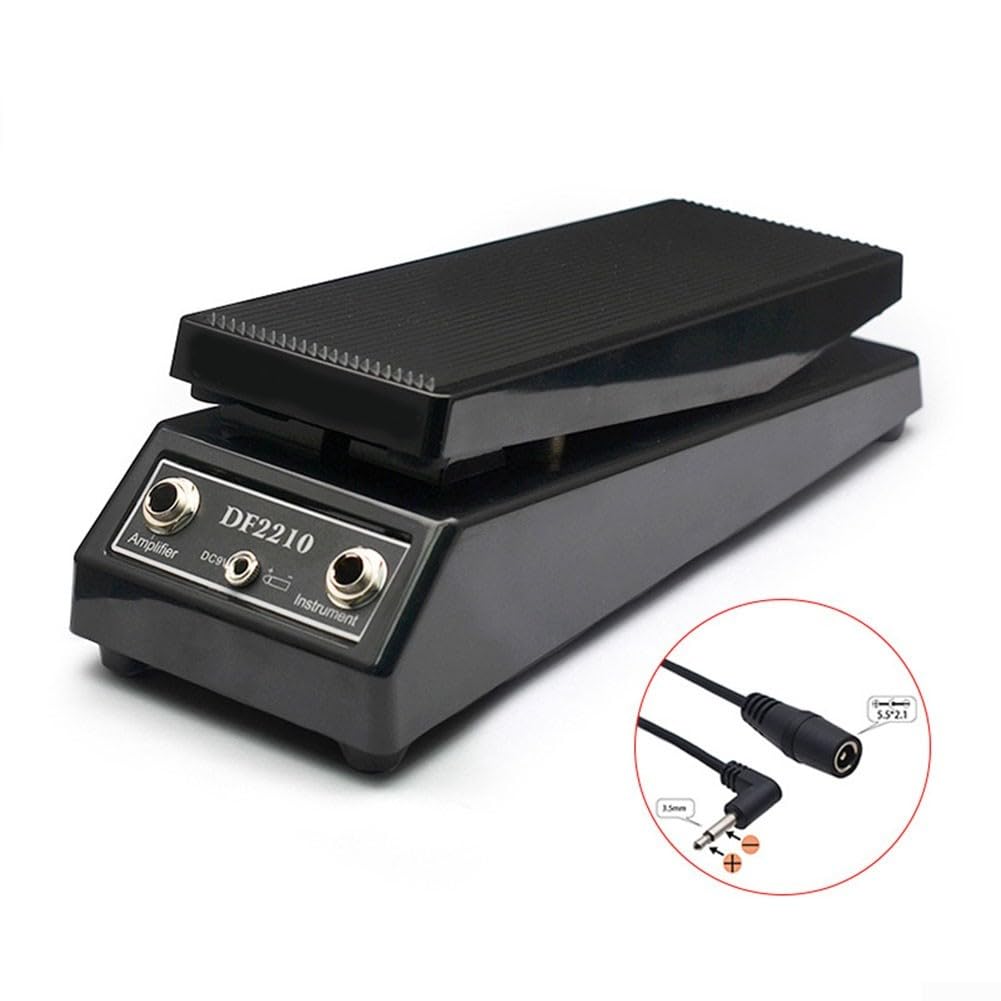 Wah Wah Pédale DF2210 pour ajouter des effets sonores emblématiques à votre guitare électrique
