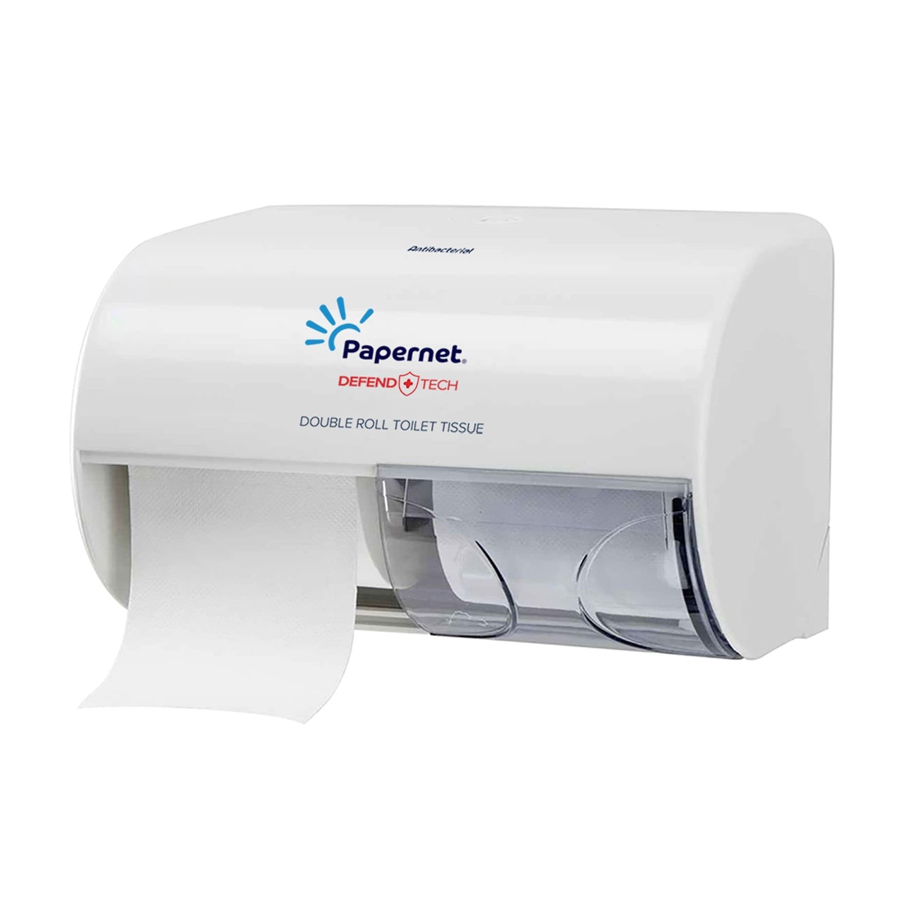 Papernet - Carta Igienica 413867, 96 Rotoli (16 Confezioni da 6 Rotoli ciascuna), Prodotto in Pura Cellulosa, 2 Veli, 200 Strappi, Lunghezza Rotolo 22 m, Bianco