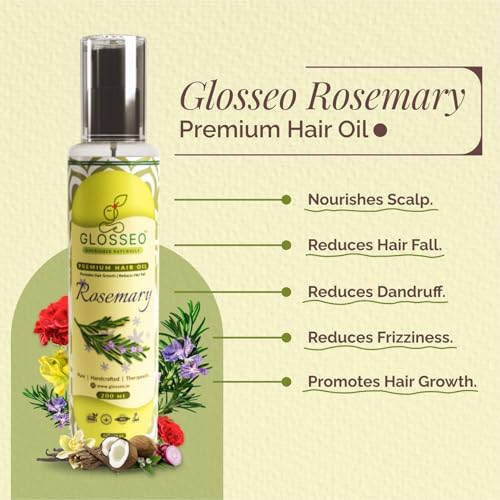 Image of Rosemary Hair Oil for Hair Growth & Hair Fall Control (2, 400 Millilitres)