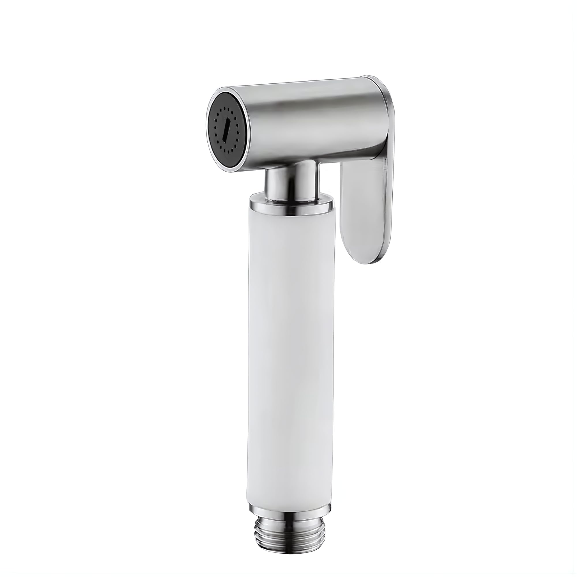 Marcoware Stainless Steel Extra Heavy Duty Health Faucet with Hose & Wall Mount Hook, Brushed Finish (Round White Silicone) (B089MBWT99) Amazon Price History, Amazon Price Tracker