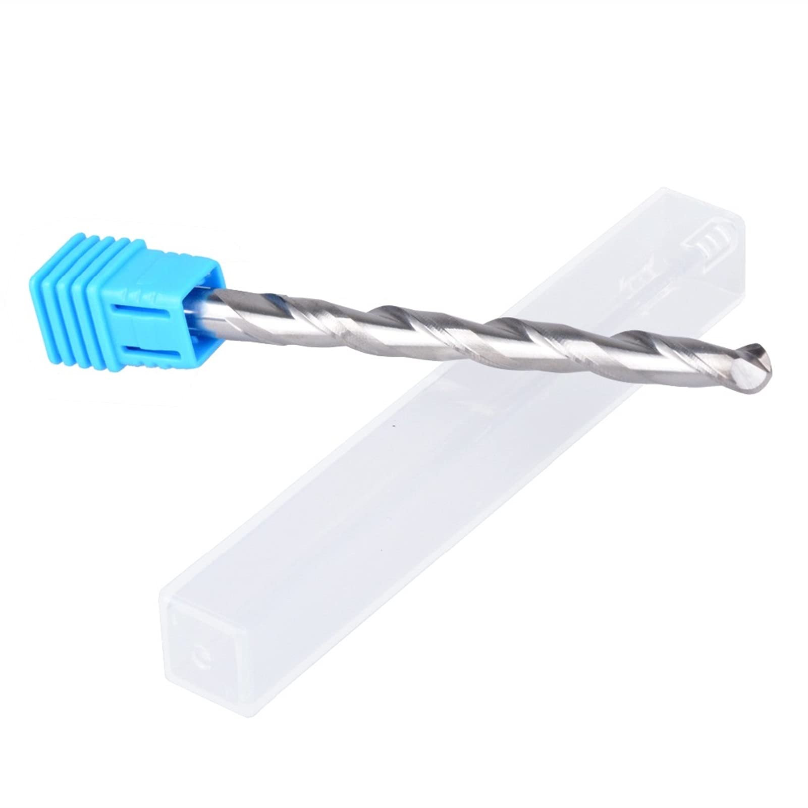 BERWENNY 10pcs Carbide CNC Drill Bit Router Milling Tools 0.8mm Milling Cutter