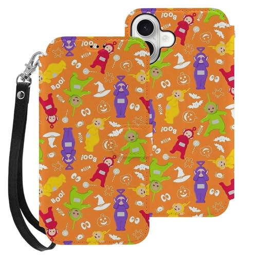 �e���^�r�[�Y iPhone16Plus�p�P�[�X �蒠�^ �A�C�t�H��16�v���X�p�J�o�[ �X�g���b�v�t�� �X�}�z�P�[�X ���z�^ �g�уJ�o�[ �S�ʕی� ���u���@�\ PU���U�[ �J�[�h���[ �ϏՌ� Case