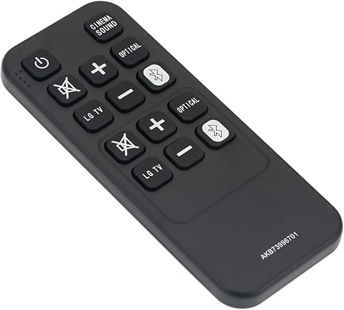 Miniatura 3 de AKB73996701 Mando a distancia de repuesto aplicable para LG SoundPlate LAP345C LAP347C LAP340 LAP341