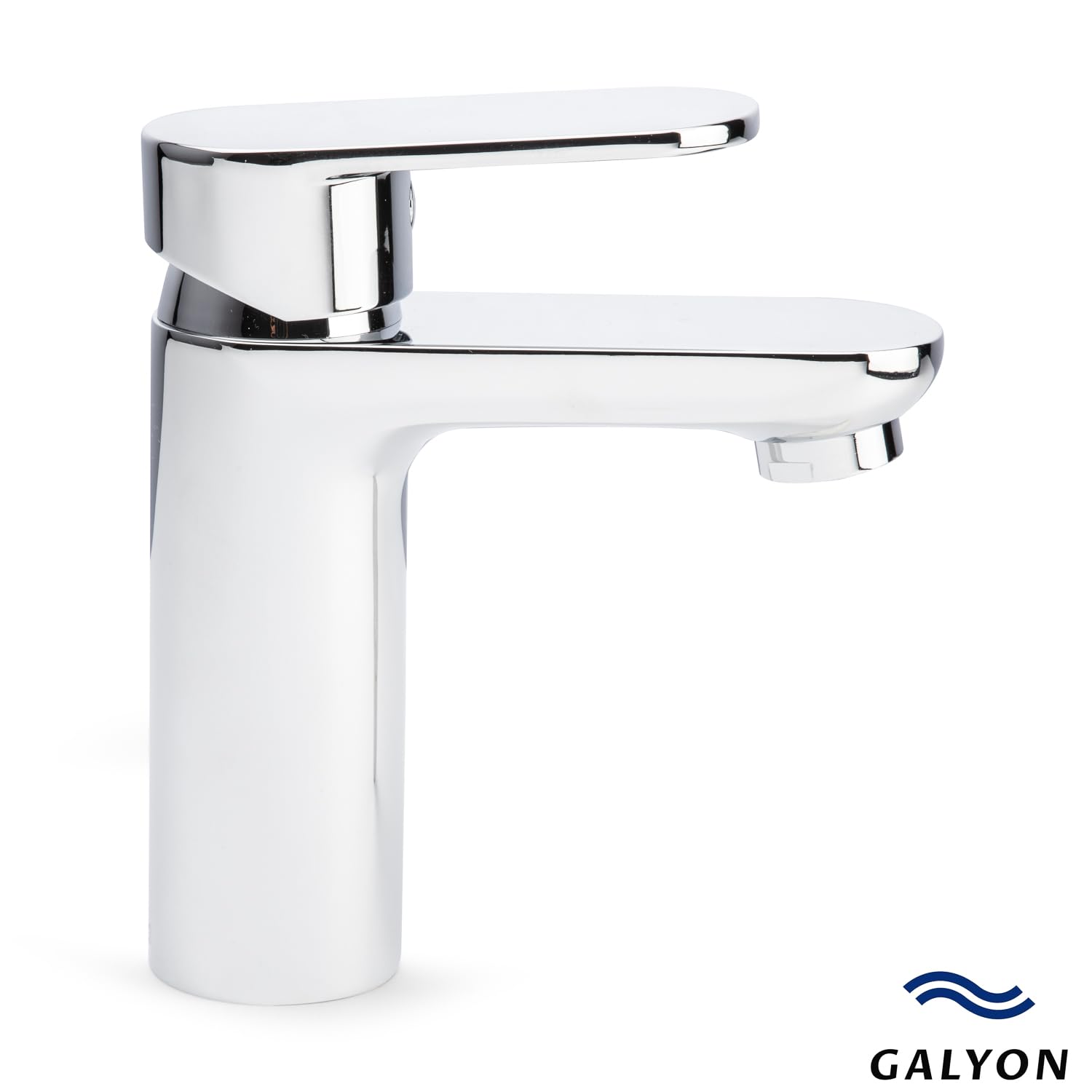 Robinet Mitigeur Lavabo Bas En Laiton Chromé Avec Cartouche Céramique