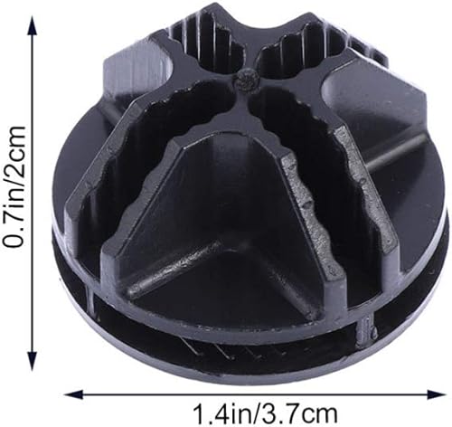 Miniatura 6 de DOITOOL 30 conectores de botón de armario con hebilla para gabinete, conectores de cubo de alambre, conector de gabinete de bricolaje, cierre de