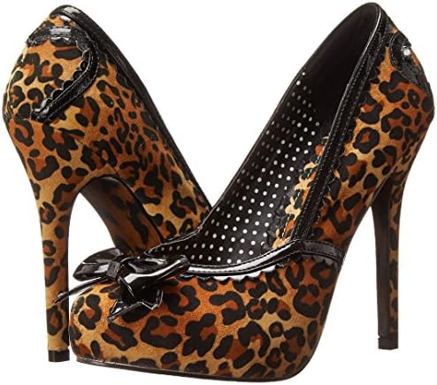 Bettie Page Women's Bp517-ginger, Leopard, 6 M US | Image 6