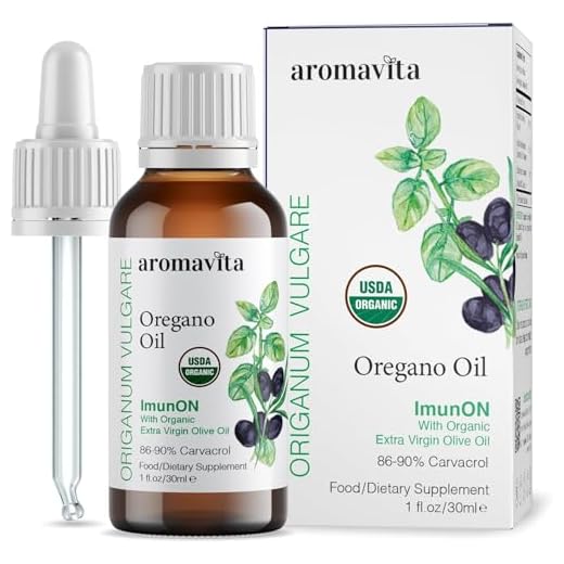 ImunON Aceite de Orégano Orgánico - Aceite Esencial con 86-90% Carvacrol y Aceite de Oliva para el Soporte Inmunológico y Digestivo - Suplemento a Base de Plantas, Vegano, sin OGM, sin Gluten - 30ml