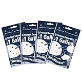 SnoWonder Instant Snow Fake Artificial Snow, Also Great for Making Cloud Slime - Mix Makes 4 Gallons of Fake Snow