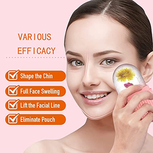 Image of MAYU Ice Face Roller Massager,For Face, Eyes And Neck Naturally Conditioning,De-Puff Eye Bags,Reduce Migraine Pain,Reusable Massage Silicone Ice Mold Kitchen Tool (Multicolor)