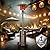 Fire Sense 01775 Performance Series Patio Heater With Wheels 50,000 BTU Output Electronic Ignition System Portable Outdoor Propane Heater - Unpainted Stainless Steel