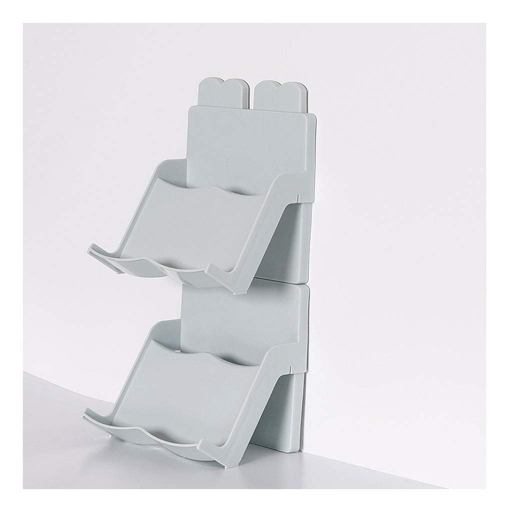 Étagère à chaussures pour dortoir et entrée meuble plastique bleu