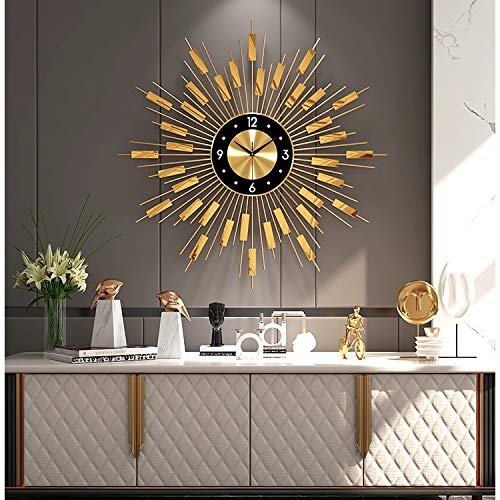 Amazon｜SFQQW モダンな壁掛け時計の家の装飾リビングルーム創造的な