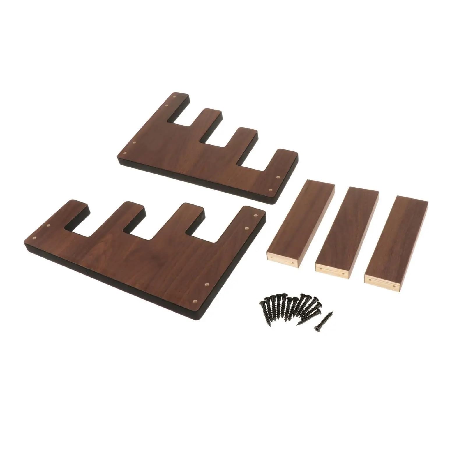supporto chitarra Guitar Stand Multiple Holder Wooden | Bamboo Tiered Rack For Acoustic Electric Bass Guitar Home Studio