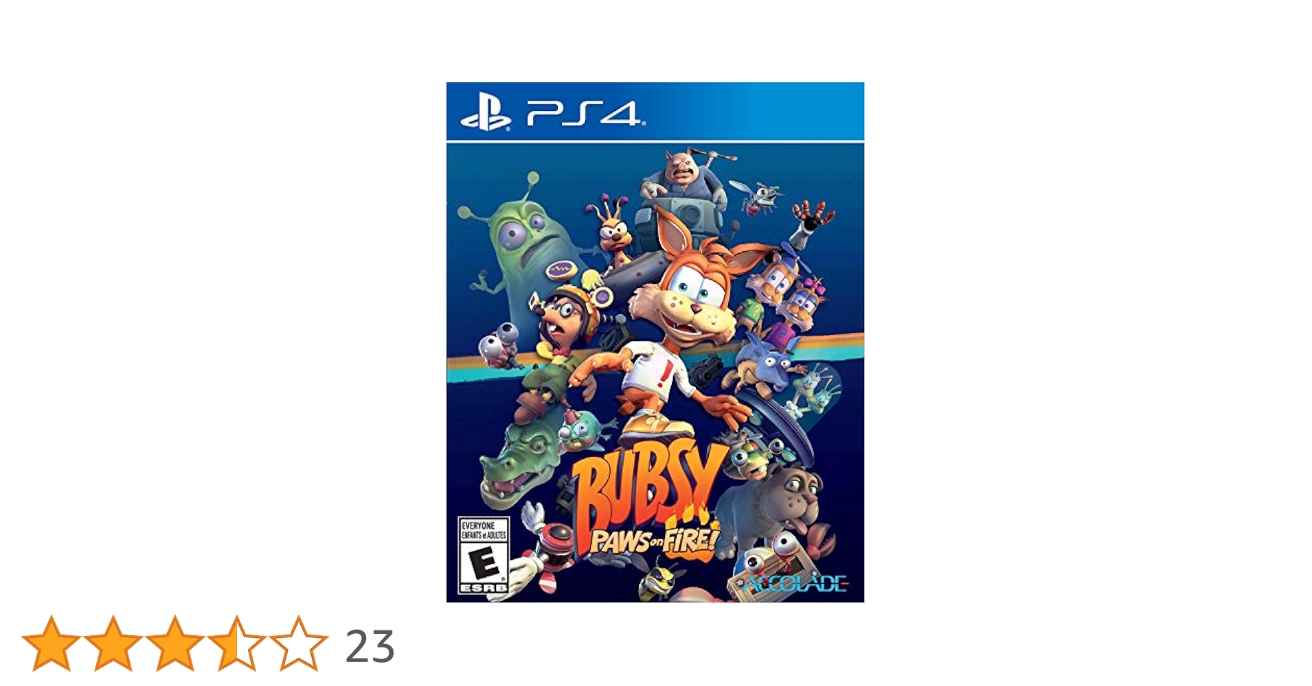 PlayStation4 - 北米版 PS4 BUBSY paws on fire やまねこバブシー Bubsy Paws on Fire! - (PS4) PlayStation 4 | J&L Game