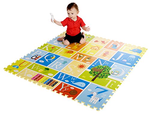 Creative-Baby-9-Piece-Interactive-Playmat-i-Mat-Alphabet