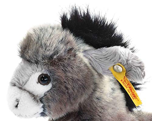 Steiff Kleiner Freund Esel Issy - 24 cm - Kuscheltier für Kinder - weich & waschbar - grau/beige (280337) – Bild 3