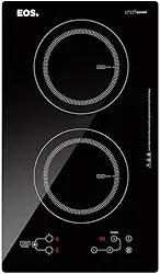 Cooktop de Indução 2 Bocas Portátil Eos Cheff Gourmet Preto 3300w Eci02epp 220v