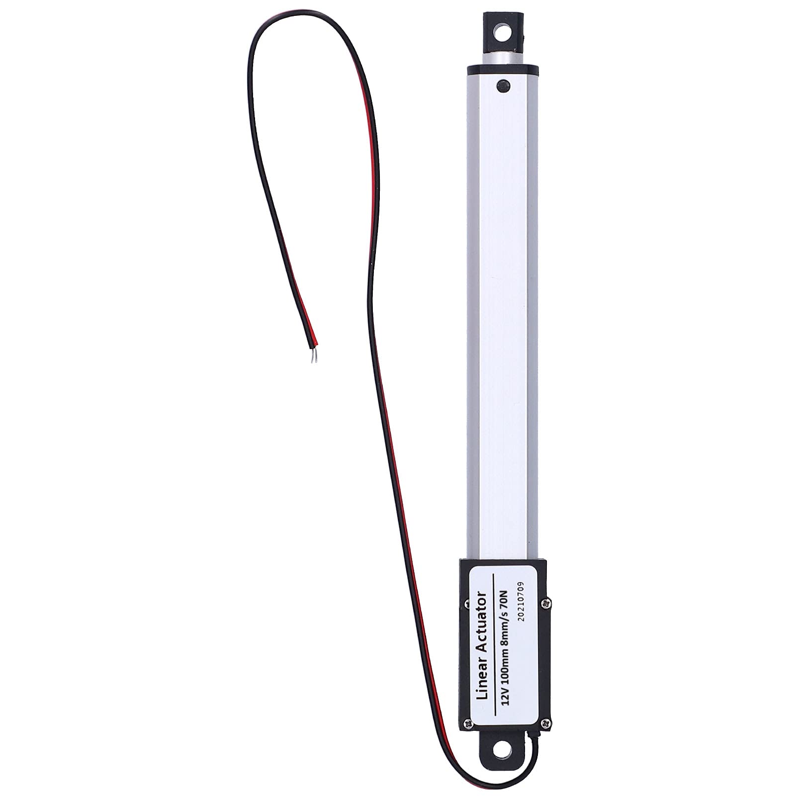Lineaire Actuator DC 12V 100mm Interne Eindschakelaar Geluidsarme Elektrische Mini Lineaire Actuator voor Huishoudelijke Apparaten Medische Automotive Industriële Landbouw(Slag 100mm-15mm/s-50N