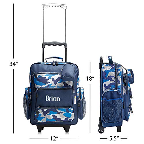 Personalized-Rolling-Luggage-for-Kids--Blue-Camo-Design-5-x-12-x-20H-By-Lillian-Vernon