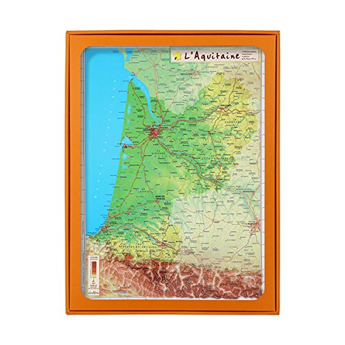 3Dマップアキテーヌ地方 UR106MP