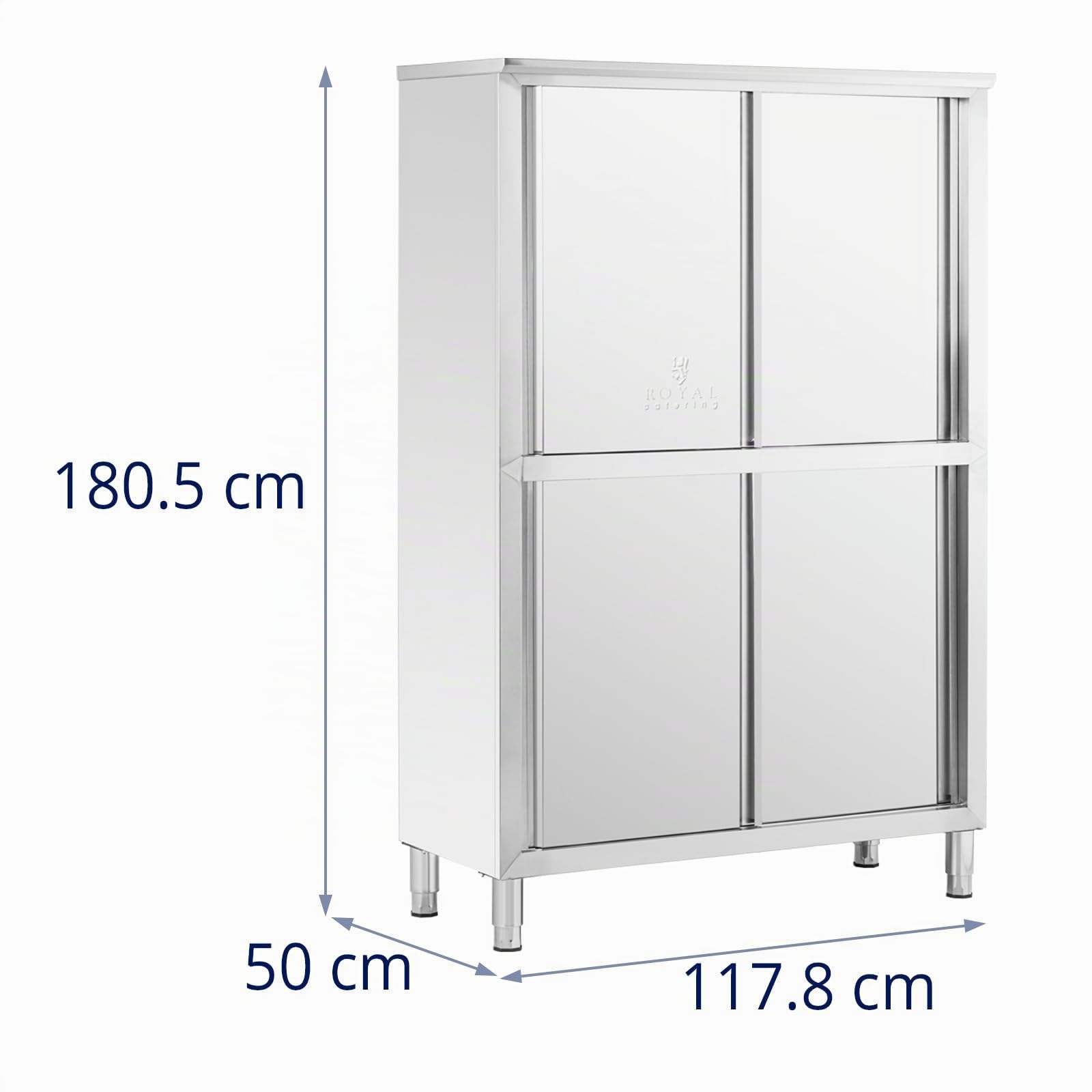 Royal Catering - RCGE-120 - Armario de Cocina - 180 cm de Altura