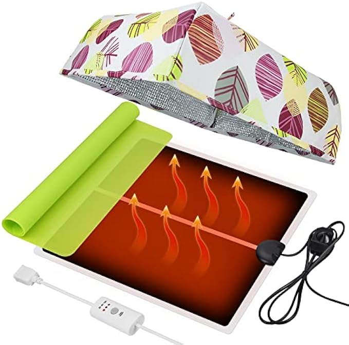 Epoxy Resin Heating Pad, Resin Curing Machine, Epoxy Resin Quick Dry Tool Set with Timer and Lid, Suitable for Coaster Jewelry Silicone Mold