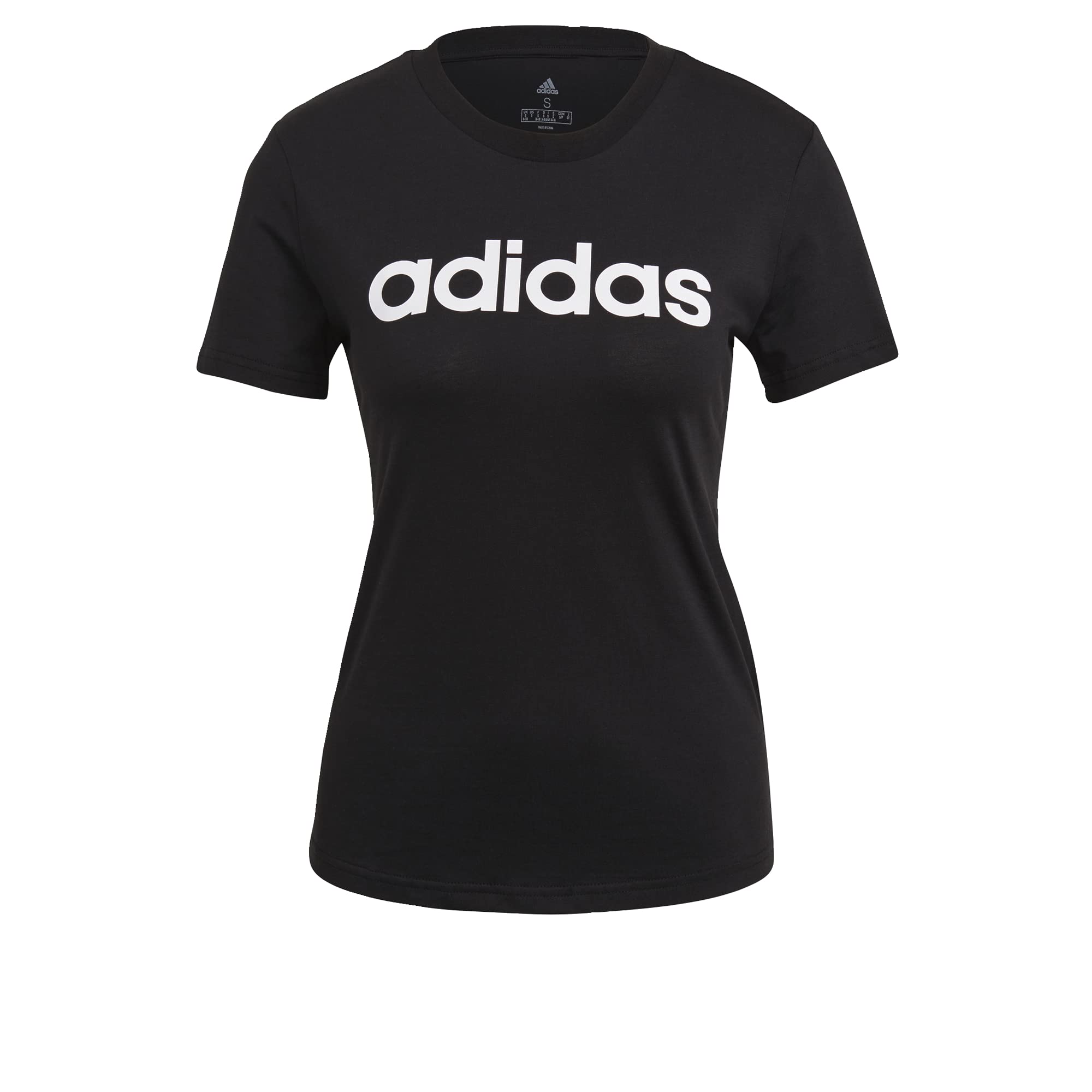 adidasWomen's Essentials Slim Logo T-Shirt T-Shirt (Pack of 1)