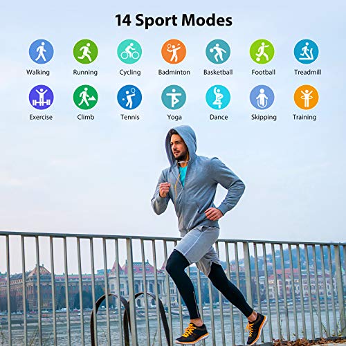 UMIDIGI Smart Watch Uwatch 3S Tracker Fitness para Adultos, Monitor de Frecuencia Cardíaca y Podómetro, Reloj Inteligent