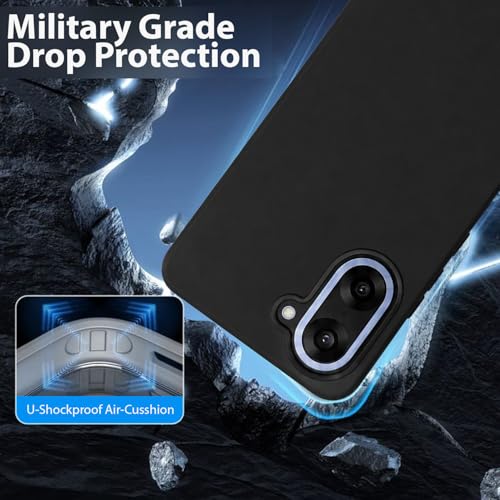 Image of LIRAMARK Liquid Silicone Soft Back Cover Case for OnePlus Nord CE 5 5G| Soft Micro-Fibre Lining Inside | Camera Protection Bump (Black)