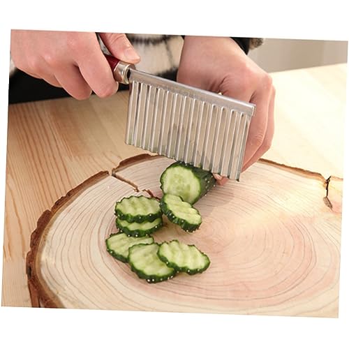 Cabilock Cortador Ondulado de Acero Inoxidable para Papas miniatura 5