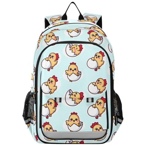 Sac à dos poule mignon pour enfants idéal comme sac d'école et voyage