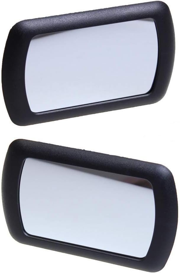 2 Pack Sun Visor Mirror Clip on, WenMei Car Visor Cosmetic Vanity