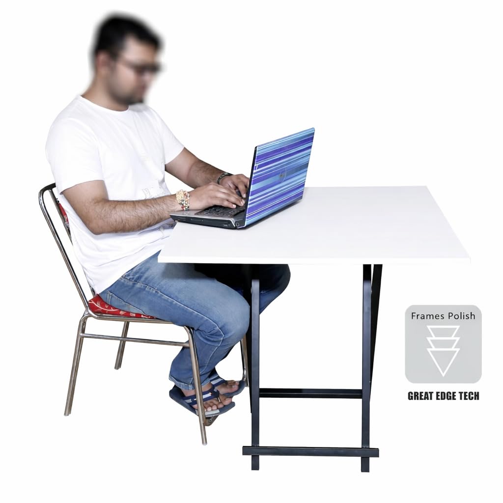 Cubix Mobile Folding Garden Dining Table Square Folding Deck Portable Picnic Folding Game Card Study for Reading Eating 2
