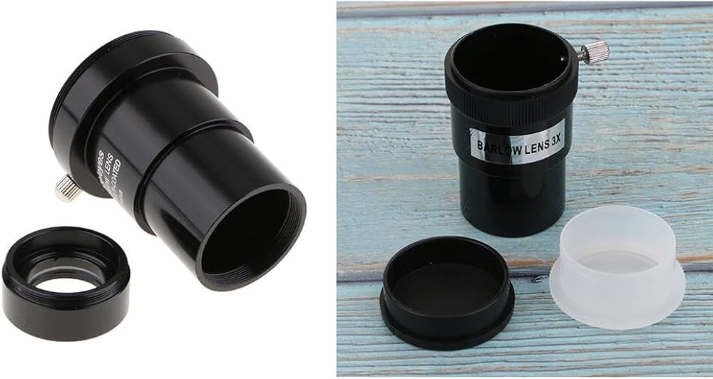 CALANDIS™ 1.25 Inch 5X 3X Barlow Lens Telescope Eyepiece for