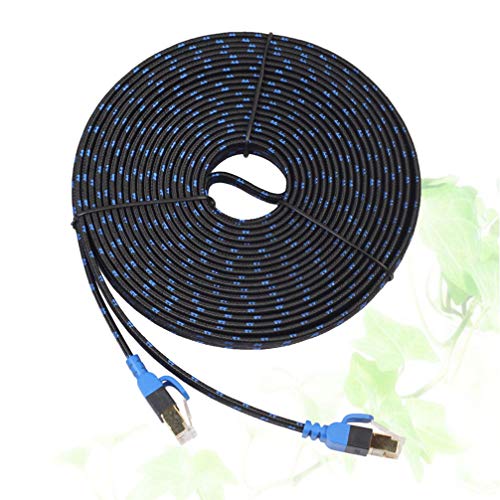 FRCOLOR Cabo Ethernet de 10 Metros Fino E Longo Cabo de Patch Lan de Rede para Roteador Modem para J