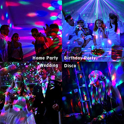 Led-discobal, discolicht, muziekgestuurd, disco lichteffecten, RGB partylicht, podiumverlichting, feestlicht, 7 kleuren, DJ-licht, partylamp voor bar, KTV Party met afstandsbediening - EU-stekker - Image 5