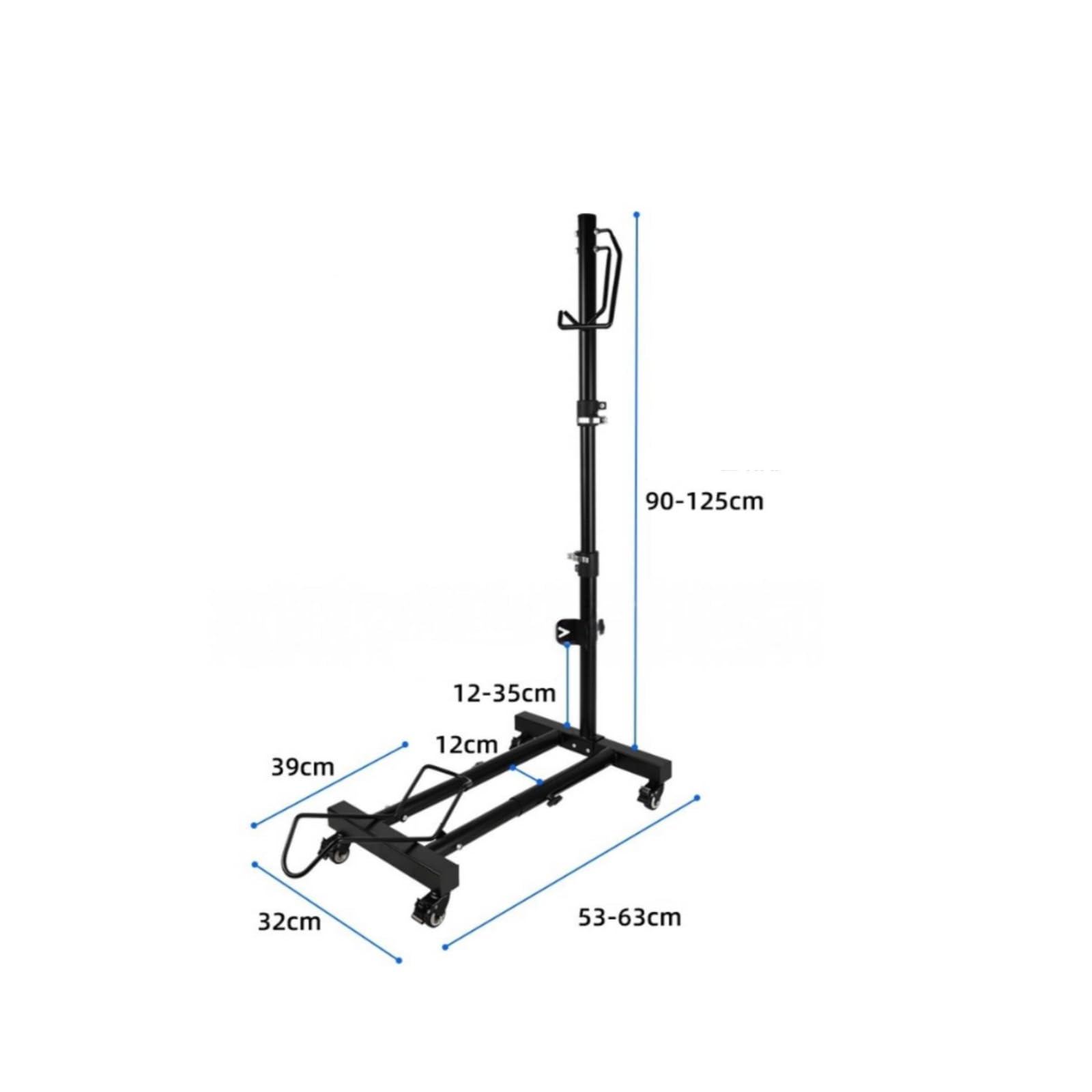 kowaku Cavalletto Manutenzion Salvaspazio Supporto Parcheggio Bici con Ruote Stabile per Ciclisti, Garage , 均码 , 快拆+万向轮款