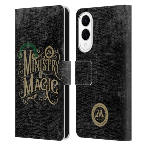 Étui Portefeuille en Cuir Compatible Samsung Galaxy S25 Edge Coque Protection Harry Potter Licenciée