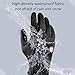 Guantes Invierno Hombre Mujer Guantes Termicos para frio moto ciclismo running bici...
