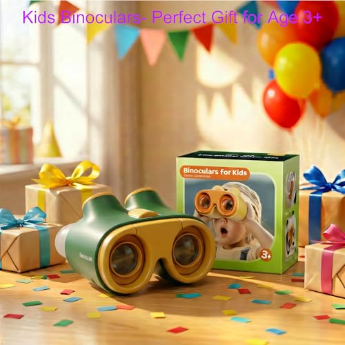 Binoculares con diseño de panda para niños 3-8 años miniatura 2