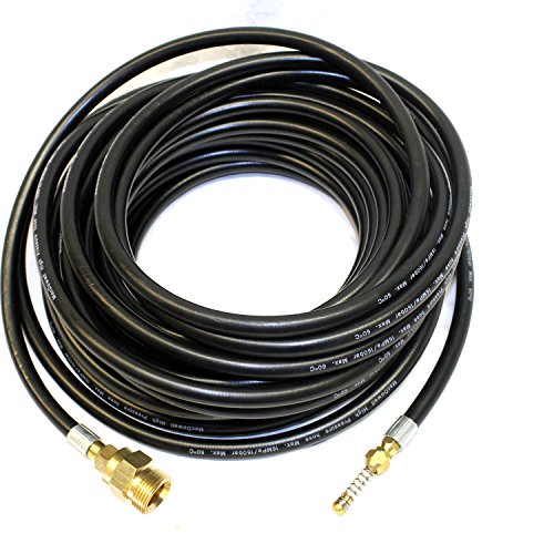 Kiam Power Products 15m Flexible Drain Hose with Wiggly Nozzle to fit Kranzle (M22 Male Screw) Pressure Jet Washer