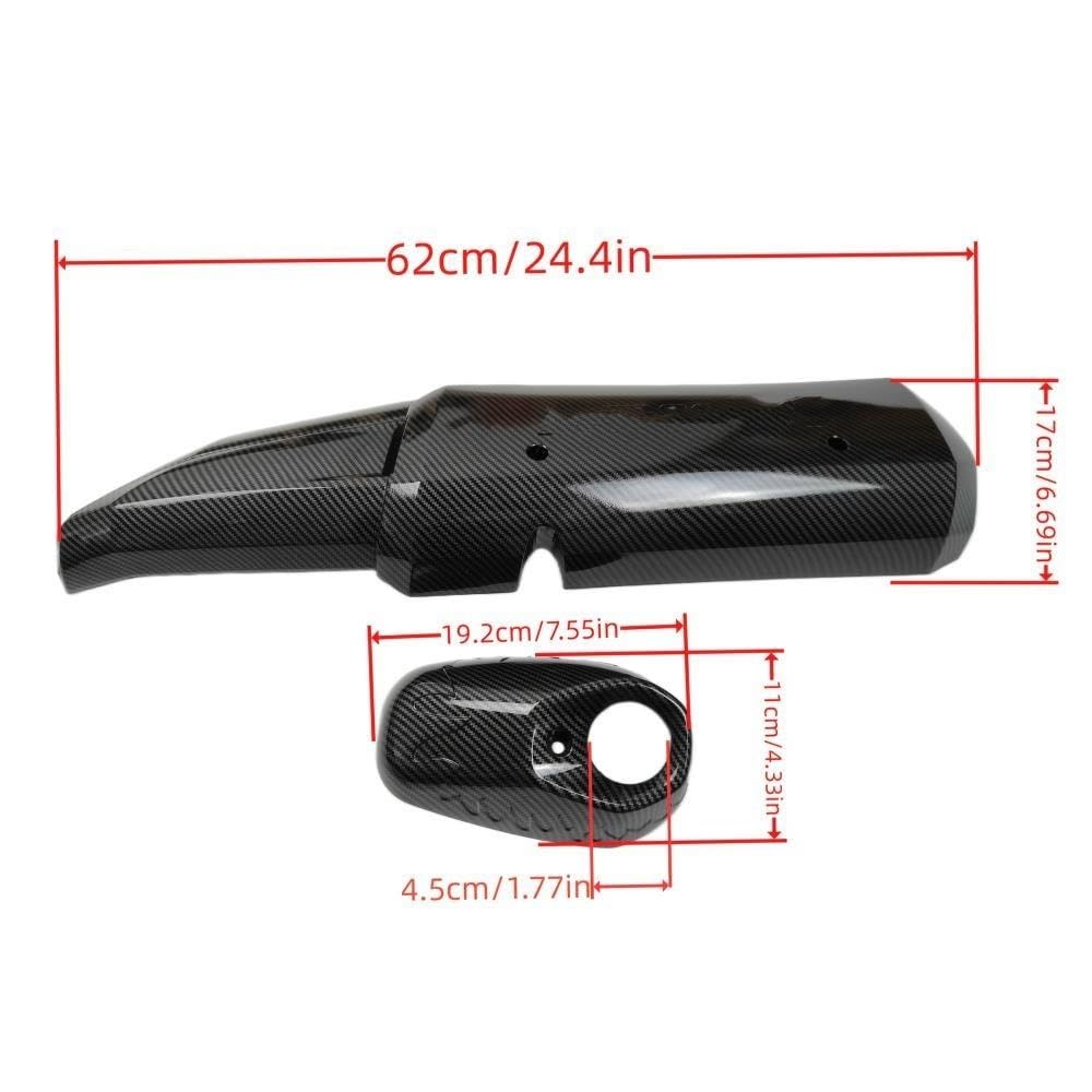 Scudo Termico Copertura Scarico Moto Per XMAX300