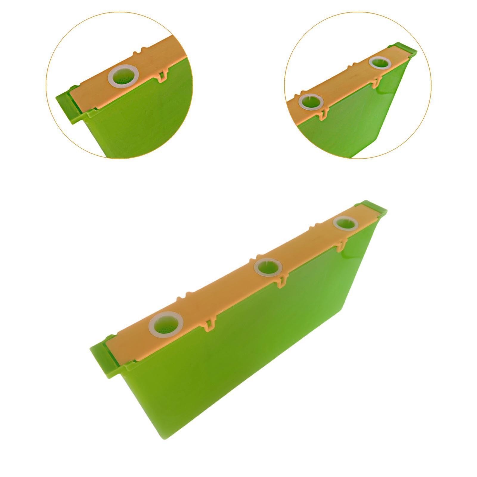 F Fityle de alimentación para Colmena de Abejas de 4 l, Herramientas, jardín, Profundo, alimentador de Agua, dispensador de Agua para, 3 Hoyos