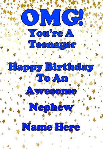 Biglietto Compleanno Personalizzato Ragazzi 17 ... - IT - Foto 2