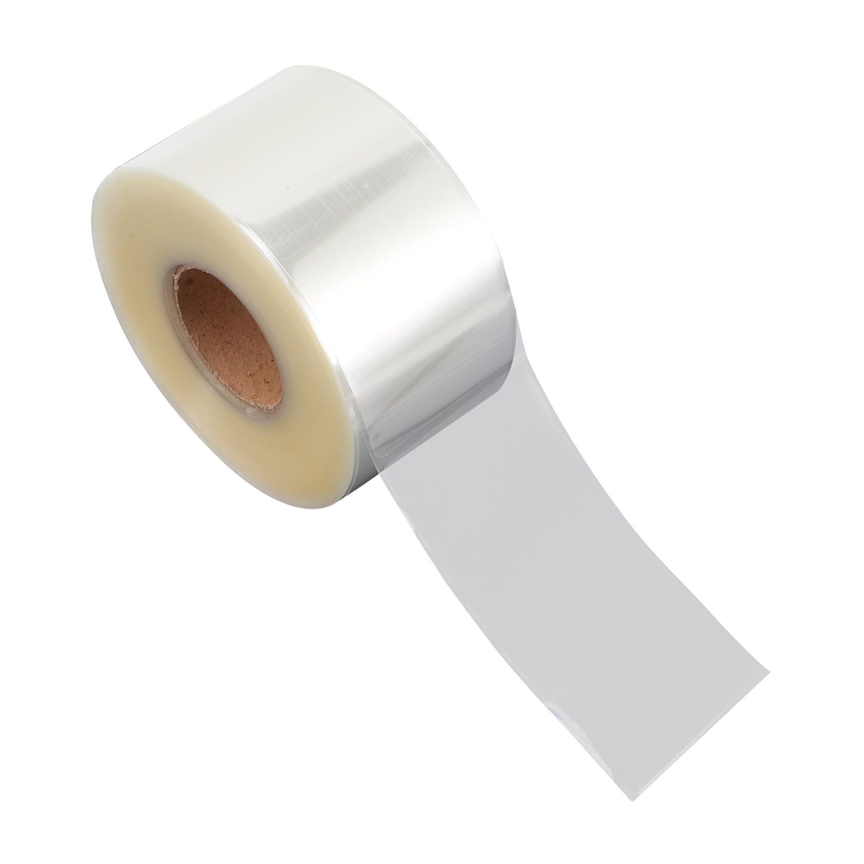 500 Etichette Adesive Trasparenti Protettive in Pvc 52x103 Mm Impermeabili Antigraffio per Codici a Barre e Numeri, Protezione Durevole per Ufficio, Scuola e Biblioteca