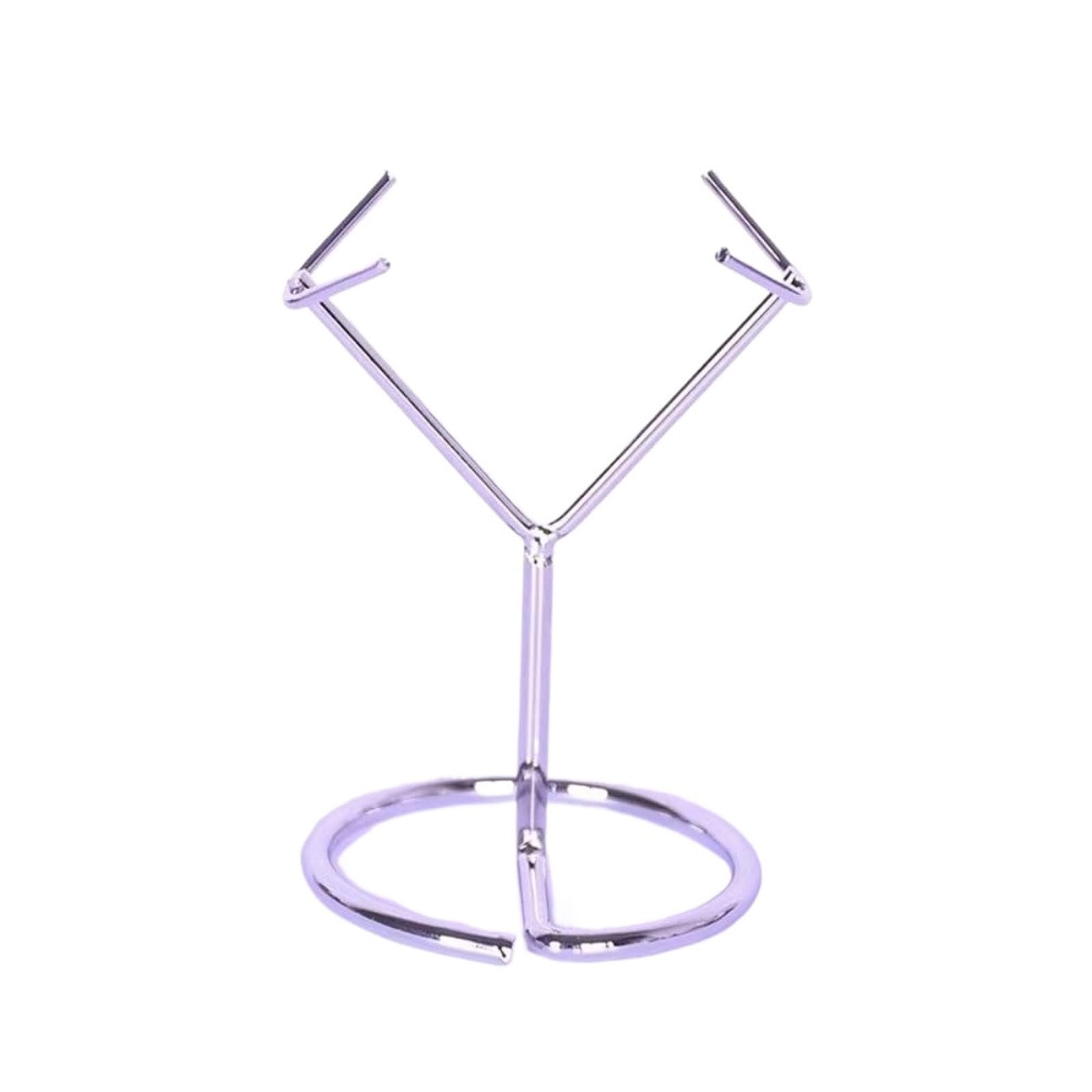 IRGVJIFR Rock Display Stand 3Pcs Metal Crystal Display Stand