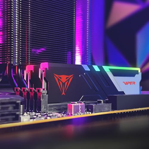 Image of Patriot Memory Viper Venom RGB DDR5 32GB (2 x 16GB) 6800MHz UDIMM Desktop Gaming Memory KIT PVVR532G680C34K