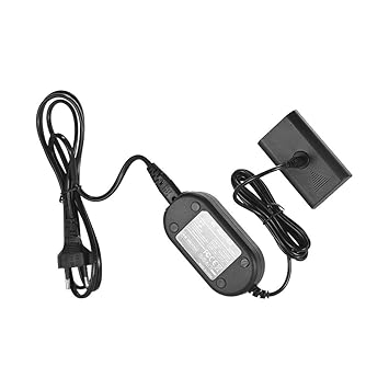 Homgeel Dummy Battery DC 8V 3A Switching Power Supply Adapter for NEEWER CN-160 CN-126 W160 W228 Video Light